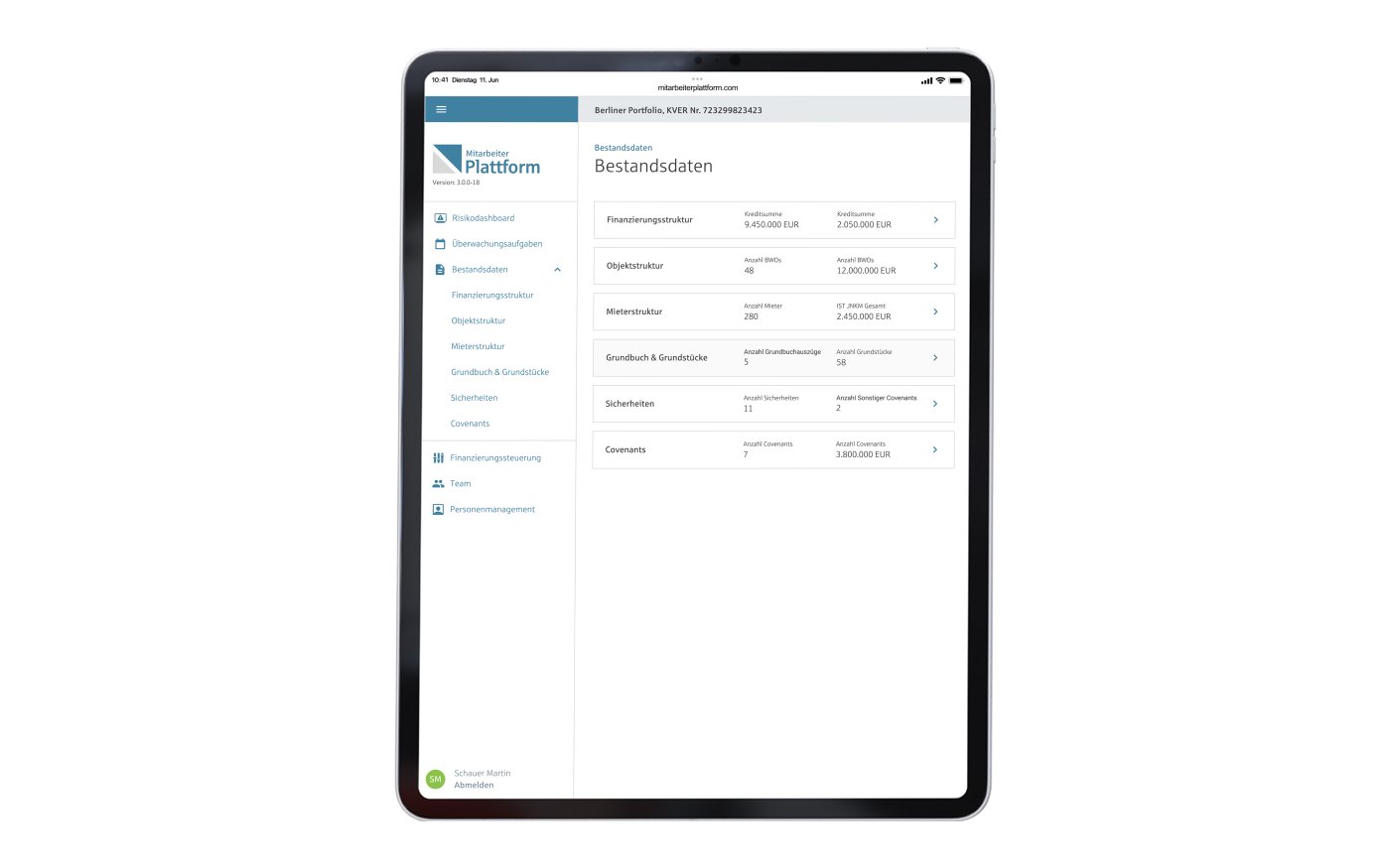 Aggregated and streamlined data overview